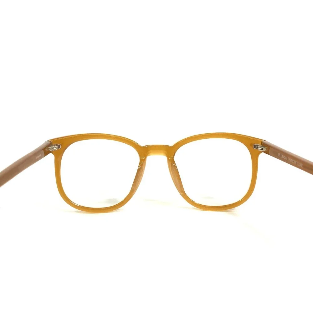 Linda Farrow Luxe Eyeglasses Frames LFL/178/4 Clear Brown Square 47-20-148